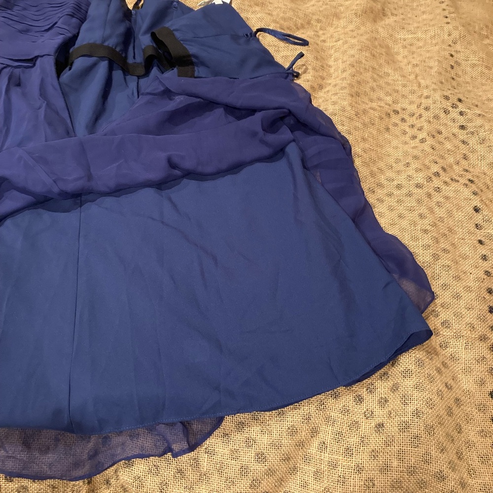 NWT Ann Taylor Blue Strapless Dress - Picture 8 of 12